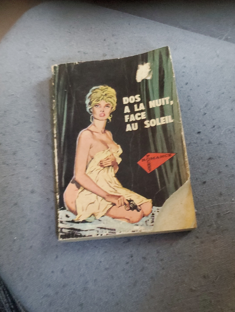 Vintage Illustrated Bath & Body Novel Cover Print - Cream